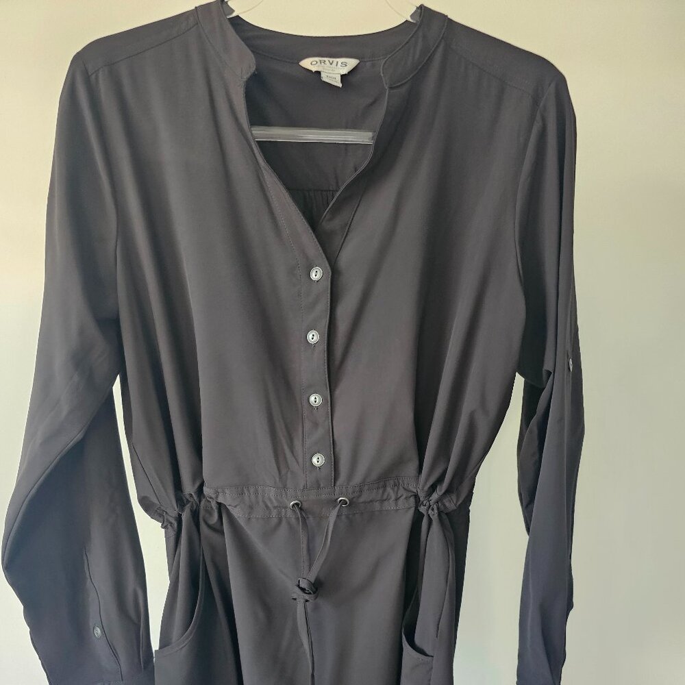Orvis Utility Shirt w/Drawstring Waist; Long Sleeves (Editorial)